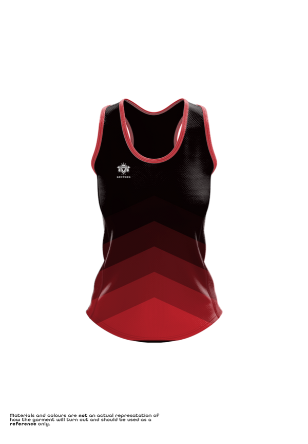 GRYPHON Ladies Racer Back - Chevron Fade