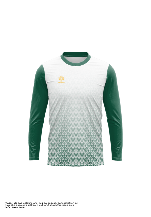 GRYPHON Mens Warm Up Top - Geometric Fade