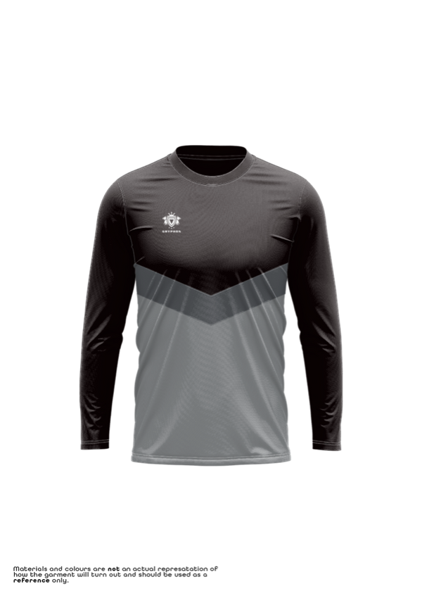 GRYPHON Mens Warm Up Top - Chevron