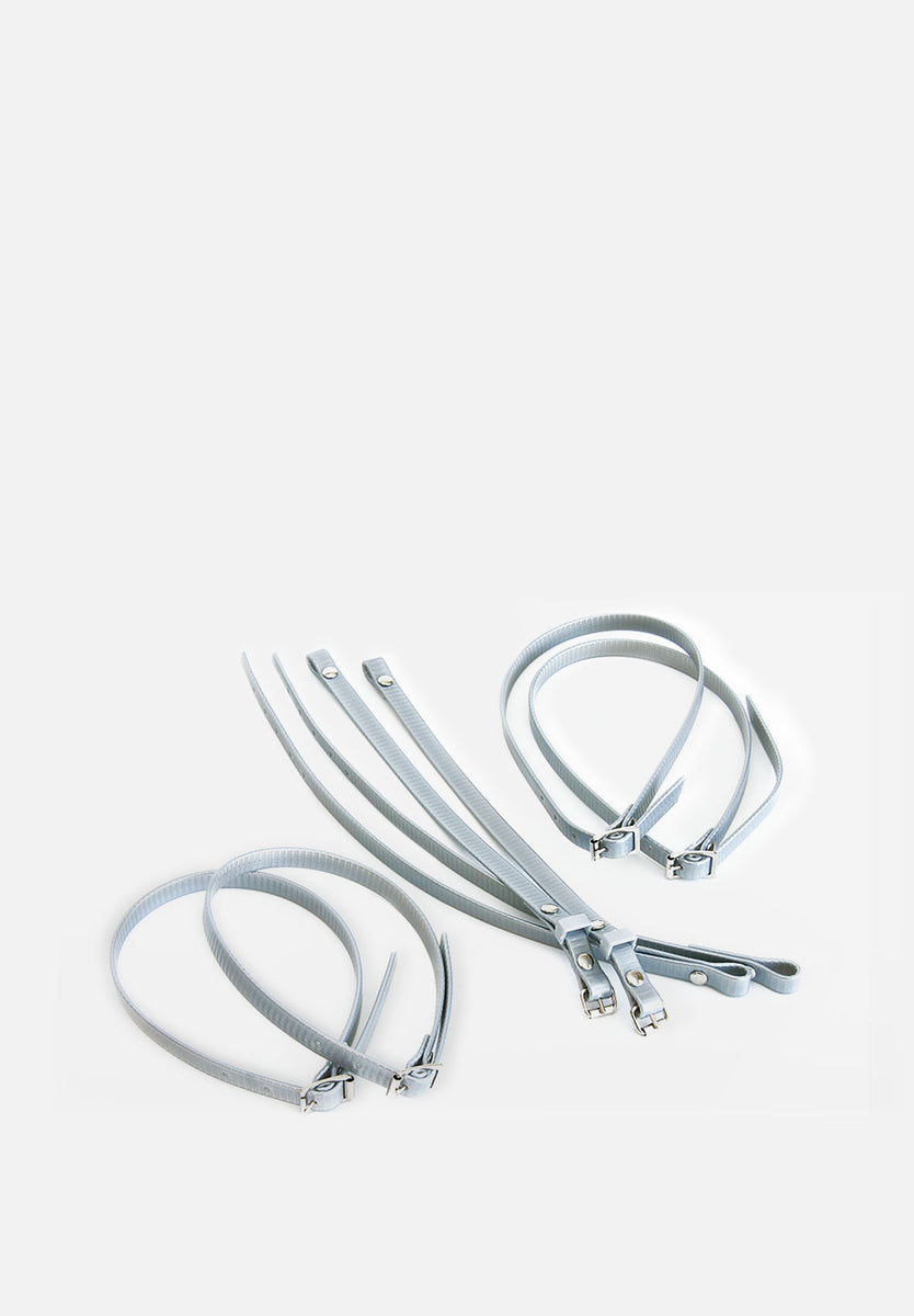 Metallic Strap Set OBO Full Set of Kicker Straps (Metal Buckle) – Kimsports